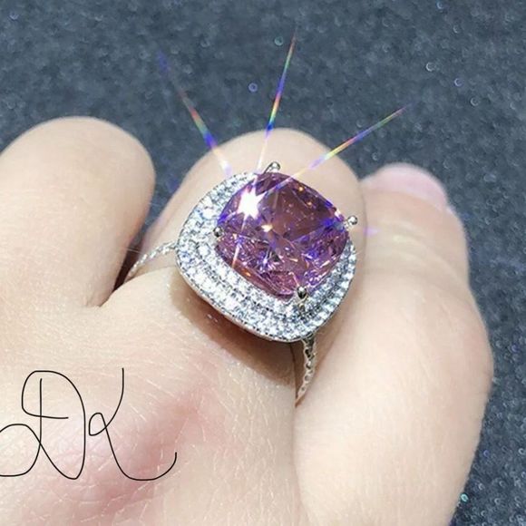 LIVE SHOW  BRIDAL WEDDING RING - Picture 2 of 6